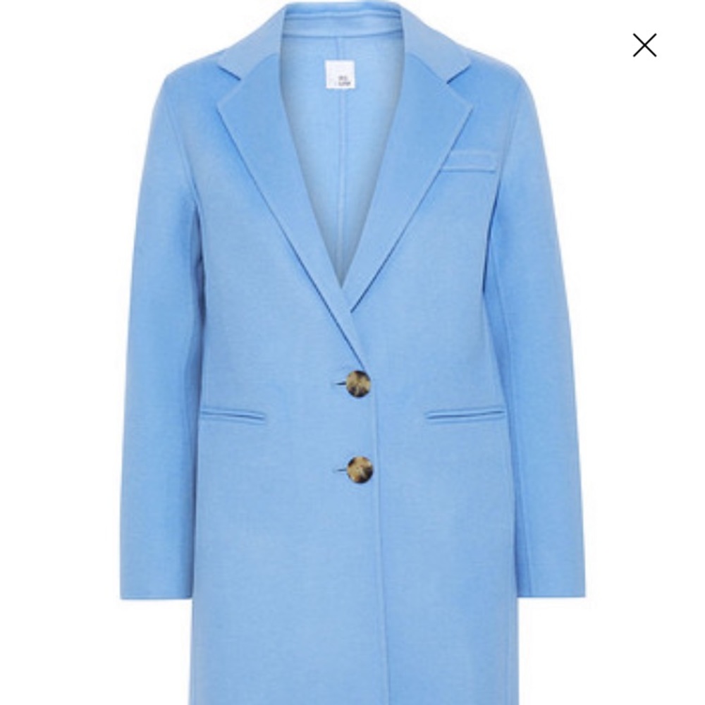 🆕NWT IRIS & INK Parry wool-blend felt coat